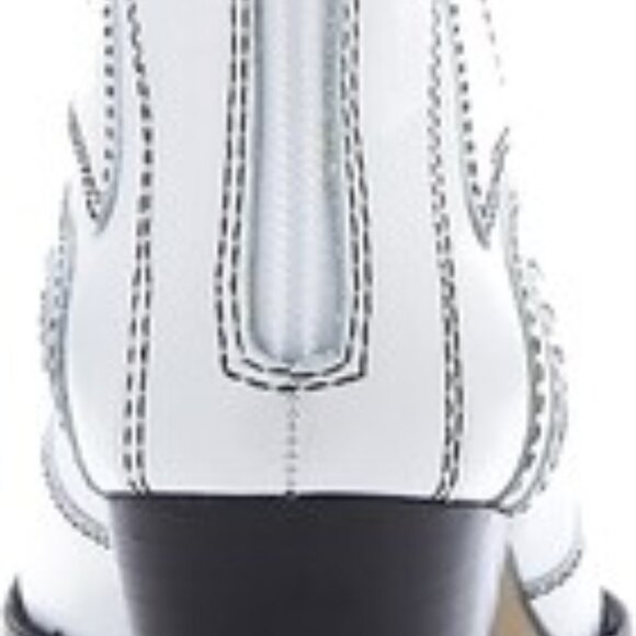 NEW MATISSE Made In Brazil Aries Western Leather Booties white for women 561tn - Picture 5 of 7
